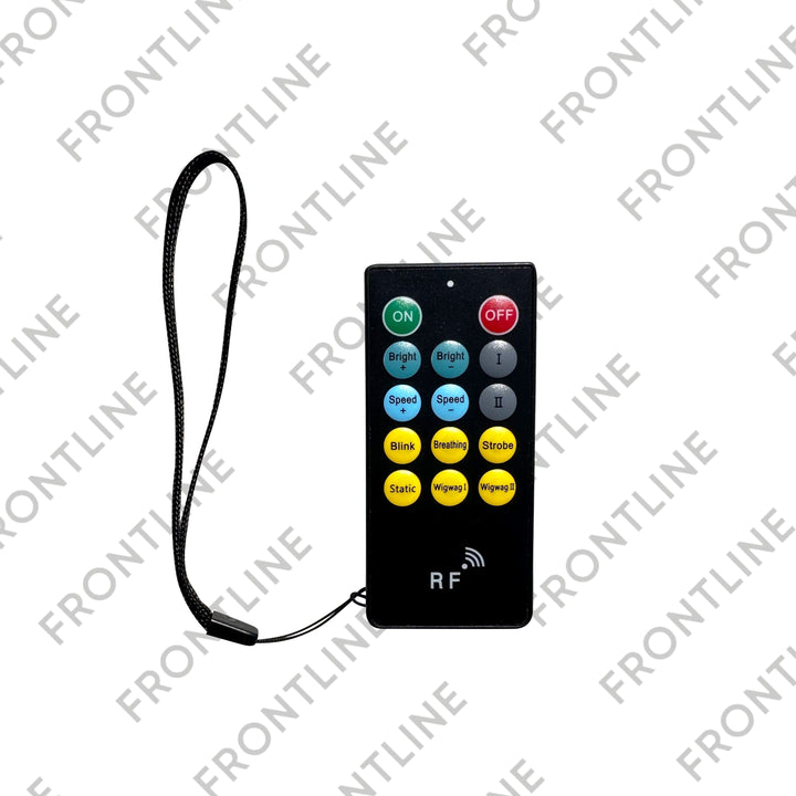 Wheel light remote