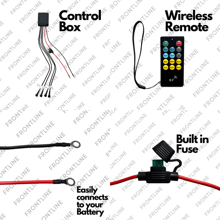 5 Row wheel light wiring